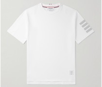 T-Shirt aus Baumwoll-Jersey mit Streifen