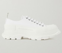 Tread Slick Rubber-Trimmed Canvas Sneakers