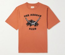 The Reggae Klub T-Shirt aus Baumwoll-Jersey mit Print
