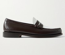 Weejuns Heritage Larson Pennyloafers aus Leder in Colour-Block-Optik