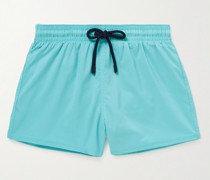 Man Slim-Fit Short-Length Swim Shorts