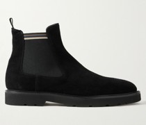 Argo Chelsea Boots aus Veloursleder