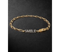 Smile Armband aus 18 Karat Gold mit Diamanten