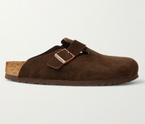 Boston Clogs aus Veloursleder