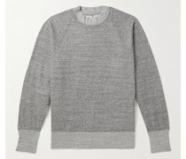 Sweatshirt aus Jersey aus einer Baumwollmischung mit Stehkragen