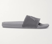 TechLoom Pantoletten mit Logoprägung