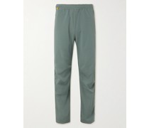 Classic Straight-Leg Logo-Print Stretch-Jersey Track Pants