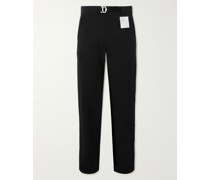 Gerade geschnittene Hose aus PeaceShell™-Material mit Gürtel