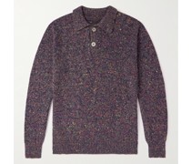 Pullover aus einer Baumwollmischung mit Polokragen