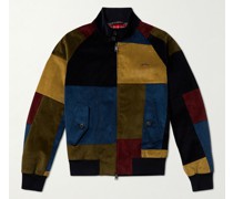 + Noah G9 Patchwork Cotton-Corduroy Harrington Jacket