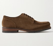 Mac Derby-Schuhe aus Veloursleder