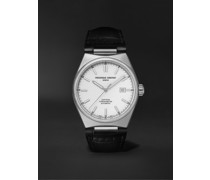Highlife Automatic COSC 41mm Stainless Steel and Croc-Effect Leather Watch, Ref. No. FC-303S4NH6