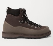 Roccia Vet Rubber and Nubuck-Trimmed CORDURA Hiking Boots