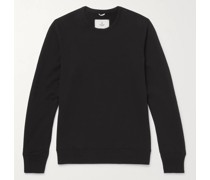Sweatshirt aus Baumwoll-Jersey mit schmaler Passform