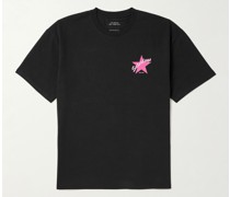 Star T-Shirt aus Baumwoll-Jersey mit Logoprint