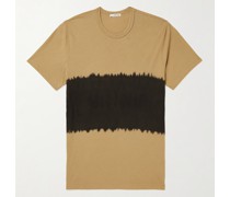 Gestreiftes T-Shirt aus Baumwoll-Jersey