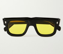 1402 Sonnenbrille mit eckigem Rahmen aus Azetat