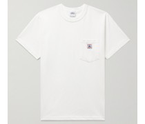 T-Shirt aus Baumwoll-Jersey mit Logoapplikation