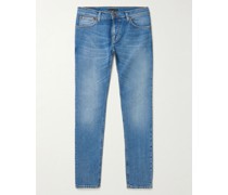 Tight Terry schmal geschnittene Jeans