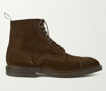 Toby Suede Brogue Boots