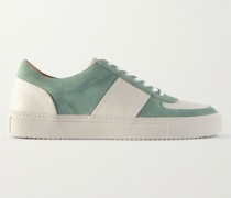 Larry Suede and Leather Sneakers