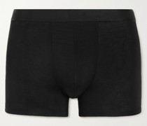 Retropants aus Stretch-Lyocell