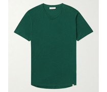 OB-T T-Shirt aus Baumwoll-Jersey