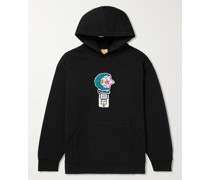 Nightlight Hoodie aus Baumwoll-Jersey mit Applikation