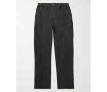Artcile weit geschnittene Hose aus einer Mischung aus Baumwolle und Tencel™ Lyocell