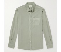 Ivy Hemd aus einer Lyocell-Baumwollmischung mit Button-Down-Kragen