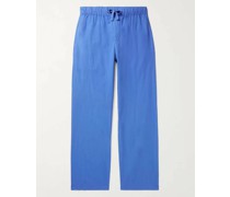 Organic Cotton-Poplin Pyjama Trousers