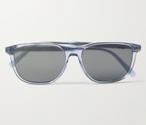 InDior S3I Sonnenbrille mit eckigem Rahmen aus Azetat