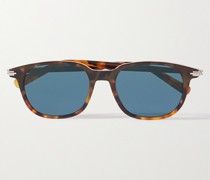 DiorBlackSuit S12I Sonnenbrille mit eckigem Rahmen aus Azetat in Schildpattoptik