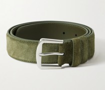 Veloursledergürtel, 3,5 cm