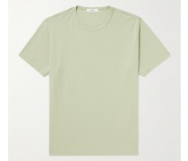 T-Shirt aus Baumwoll-Jersey in Stückfärbung