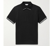 Stretch-Cotton Piqué Polo Shirt