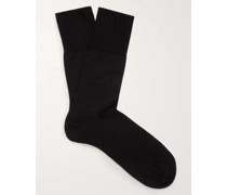 Airport Merino Wool-Blend Socks