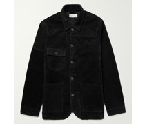 Patchwork Cotton-Corduroy Jacket