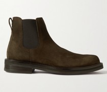 Olie Chelsea Boots aus Veloursleder