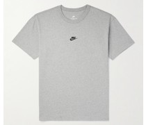 Premium Essentials T-Shirt aus Baumwoll-Jersey mit Logostickerei