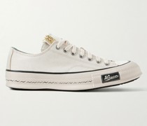 Skagway Sneakers aus Canvas mit Lederbesatz