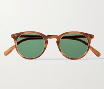 Crosby S Sonnenbrille mit rundem Rahmen aus Azetat