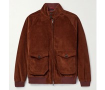 G9 AF Harrington-Jacke aus Baumwollcord