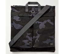 Platoon Tote aus Ripstop mit Camouflage-Print