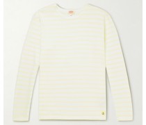Striped Organic Cotton-Jersey T-Shirt
