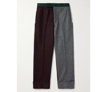 Tapered Wool Trousers