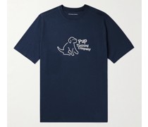 Pup Training T-Shirt aus Baumwoll-Jersey mit Print
