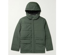 + Architectural Association Padded Nylon and Cotton-Blend Hooded Jacket