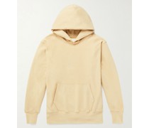 Hoodie aus Baumwoll-Jersey in Stückfärbung