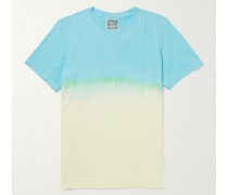 Jung Flash T-Shirt aus Jersey aus einer Hanf-Biobaumwollmischung mit Dip-Dye-Färbung